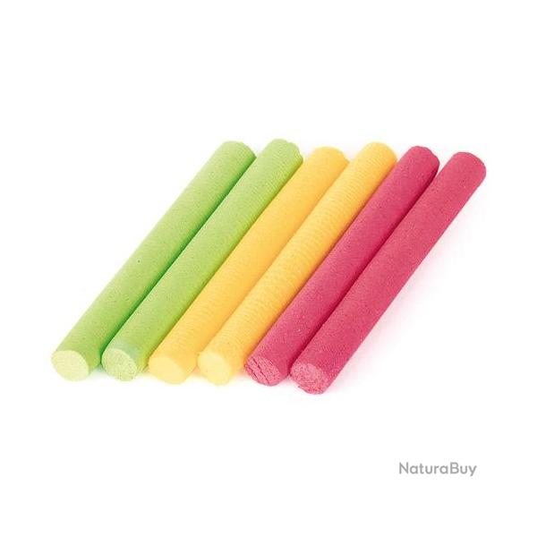 B�tonnet de Mousse Extra Carp EXC EVA Foam Stick 6x50mm (les 6)