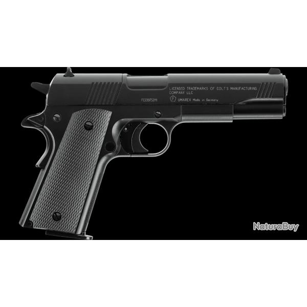 Pistolet Colt GOVERNMENT 1911 A1 co2 cal.4,5mm 3,5j