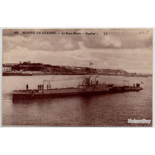 CPA -MARINE GUERRE - Le Sous - Marin " Daphn� "   N�3917
