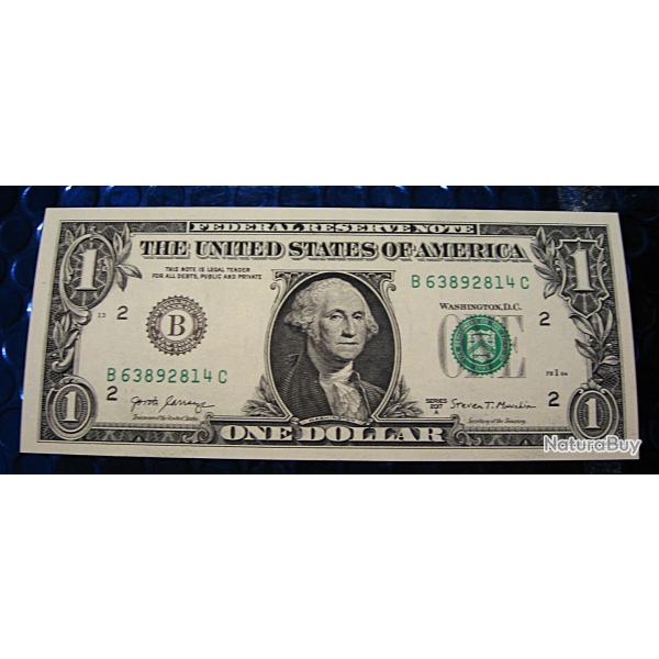 U.S.A billet de 1 one  dollars s�rie 2017  (neuf)