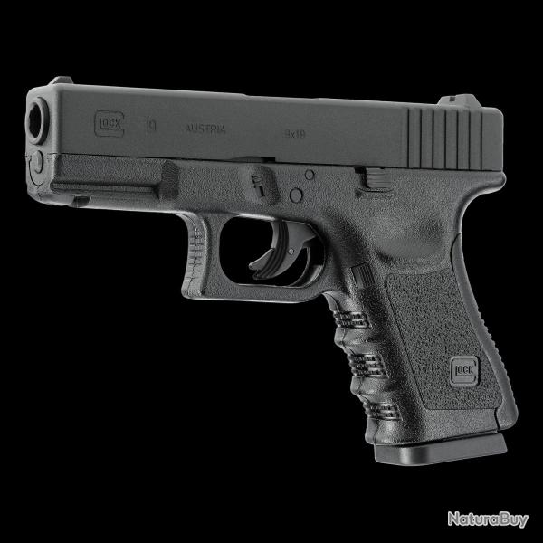 Pistolet Glock 19 co2 cal.4,5mm BBS 3j