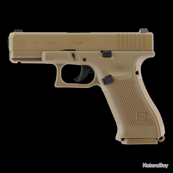 Pistolet Glock 19X co2 cal.4,5mm BBS 3j