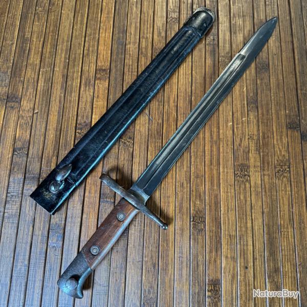 BA�ONNETTE ITALIENNE CARCANO 1891 GNUTTI WW2 DE 1940