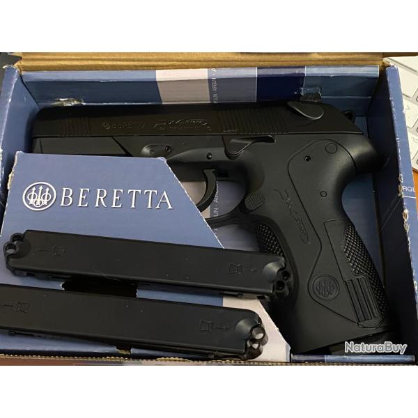 Pistolet a plomb ou BBS Beretta PX4 STORM 4.5 + 2 chargeurs - Le tout neuf