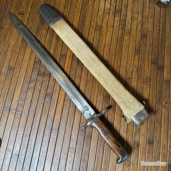 BA�ONNETTE U.S 1905 SPRINGFIELD ARMORY DE 1915 WW1 14/18