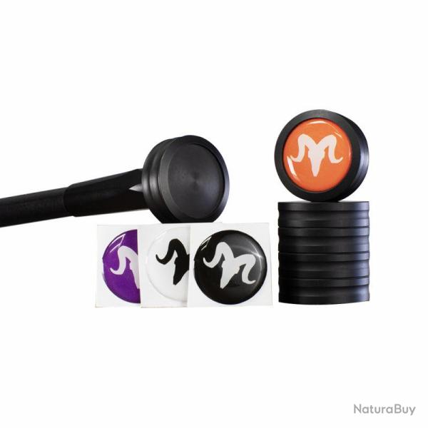 Sticker masse de finition RamRods (pack de 3) - Orange