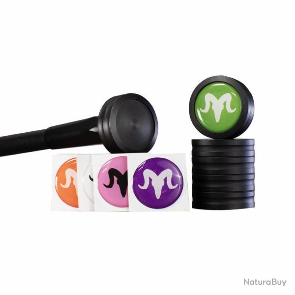 Sticker masse de finition RamRods (pack de 3) - Vert