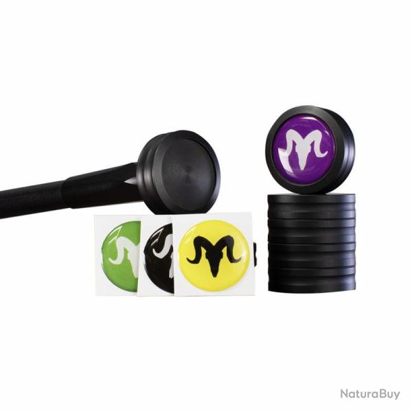 Sticker masse de finition RamRods (pack de 3) - Violet