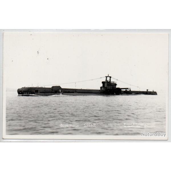 CPA - Marine Militaire Fran�aise -  Sous - Marin  " SIR�NE " N�3932