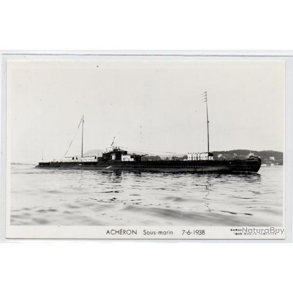 CPA - Marine Militaire Fran�aise - " ACH�RON " Sous - Marin 7-6-1938  N�3933