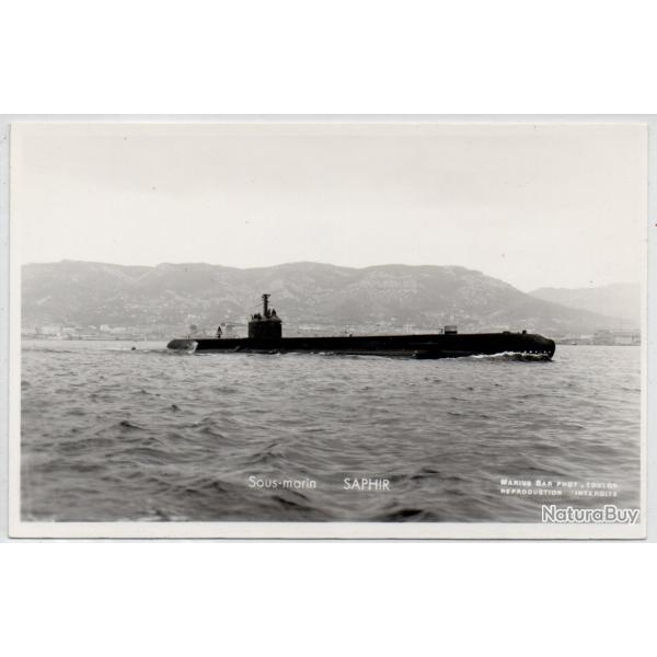 CPA - Marine Militaire Fran�aise - Sous - Marin " SAPHIR"  N�3934