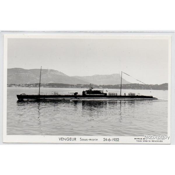 CPA - Marine Militaire Fran�aise - Sous - Marin " VENGEUR " 24-6-1932  N�3935