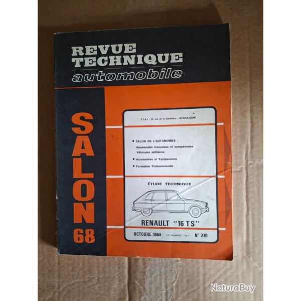 Revue technique Renault 16