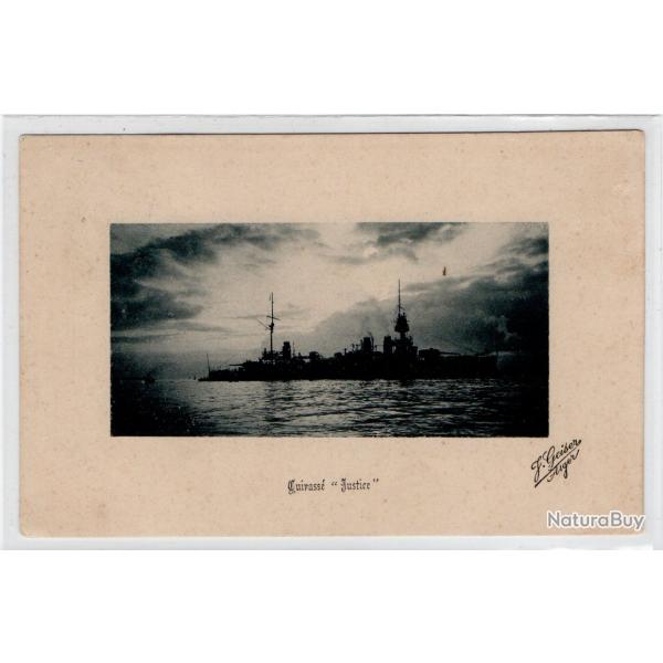 CPA - Marine Militaire - Cuirasse " Justice " N�3943