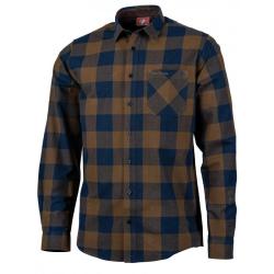 Chemise &agrave; carreaux vert Somlys