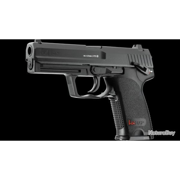 Pistolet Heckler & koch USP co2 cal.4,5mm BBS 3j