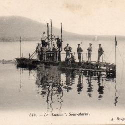 CPA - Marine Militaire - Le " Ludion " Sous-Marin  N&deg;3951