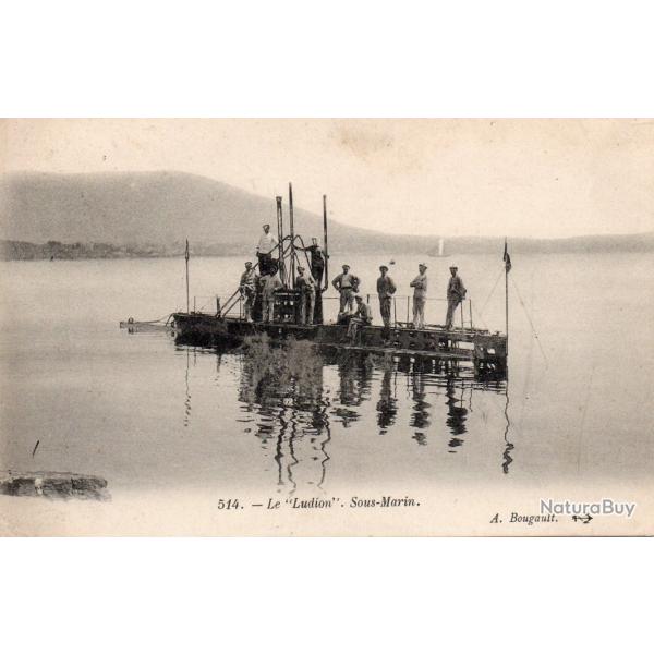 CPA - Marine Militaire - Le " Ludion " Sous-Marin  N�3951