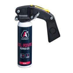 A&eacute;rosol de d&eacute;fense S&Eacute;CU-ONE gel poivre 100 ml avec poign&eacute;e