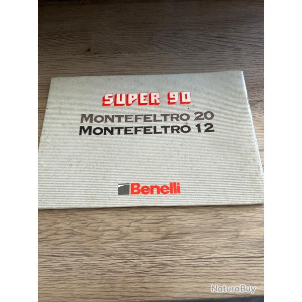 Notice benelli montefeltro