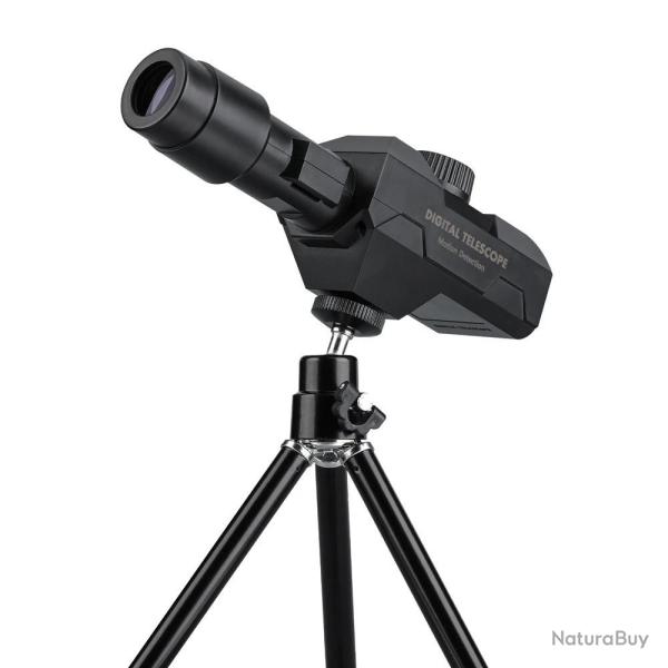 T�lescope Num�rique WiFi 70X Objectif Grand Angle Photos/Vid�o D�tection Mouvement Contr�le Mobile