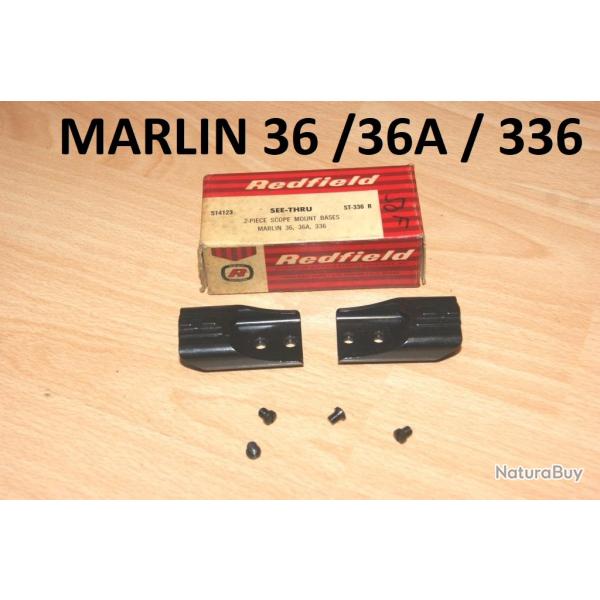 embases REDFIELD 11mm NEUVES de MARLIN 36 MARLIN 36A MARLIN 336 - VENDU PAR JEPERCUTE (D25D387)