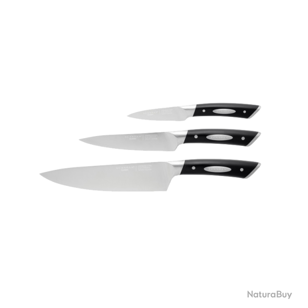 Scanpan 92001800 Set de 3 couteaux de cuisine