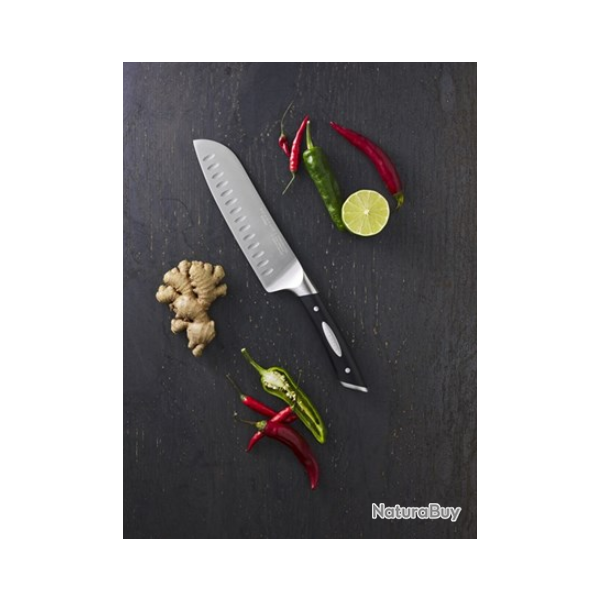 Scanpan 92551800 Couteau Santoku alvol - Classic - 18cm