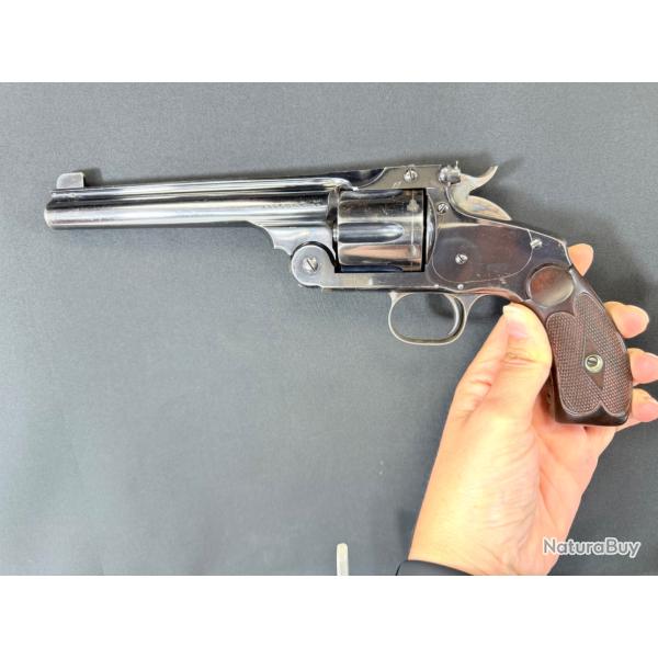 EXCEPTIONNEL SMITH & WESSON N.3 TARGET calibre 44sw russian (2eme srie photos)
