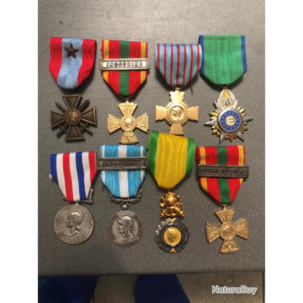 lot de medailles TOE