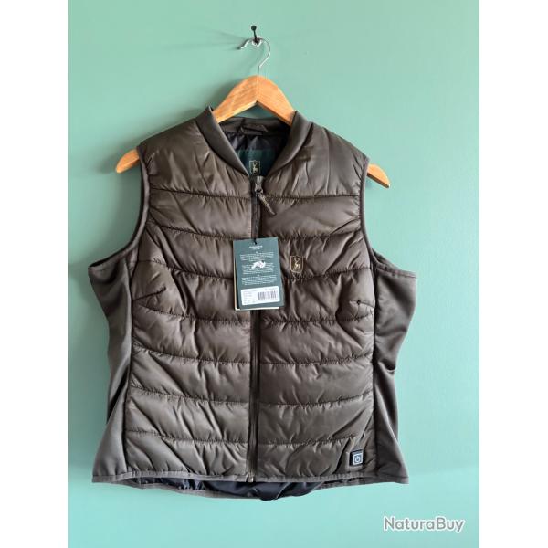 Doudoune chauffante sans manche Deerhunter femme