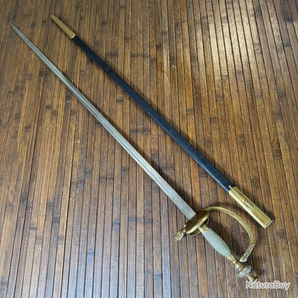 BELLE PE 1804 GRAVE D'OFFICIER ALLEMAND LAME GRAVE