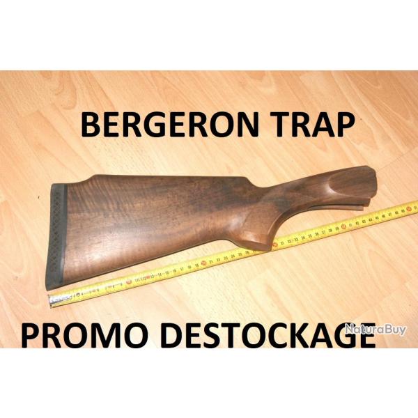 crosse fusil BERGERON TRAP + plaque amortisseur - VENDU PAR JEPERCUTE (D25D222)