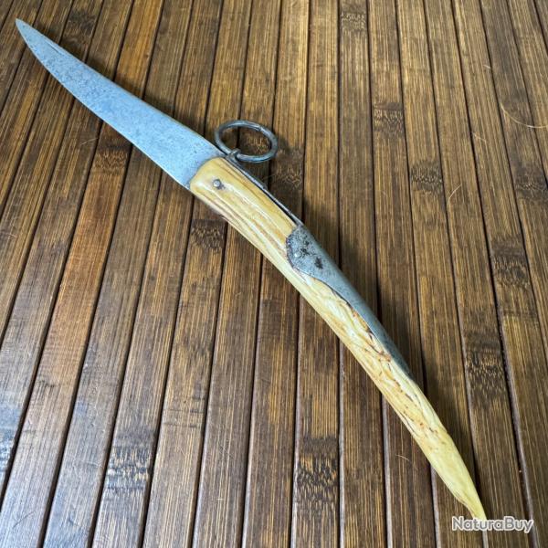 GRAND COUTEAU ARTISANAL CORNILLON  PALM XlX eme sicle