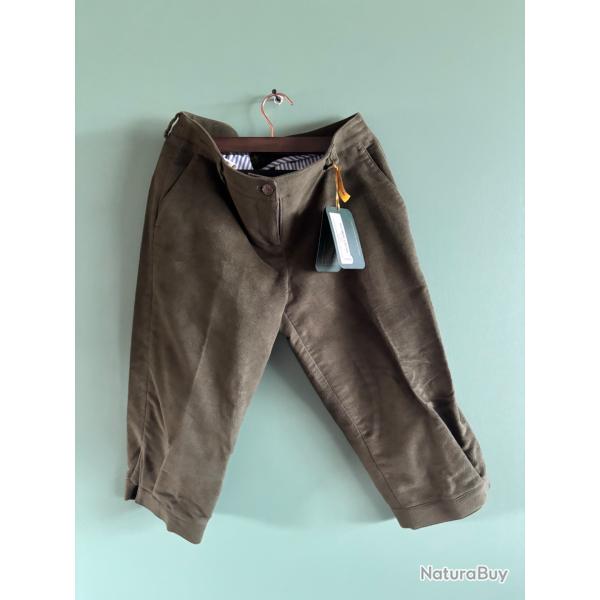Laksen Broalands Breeks Vert Femme