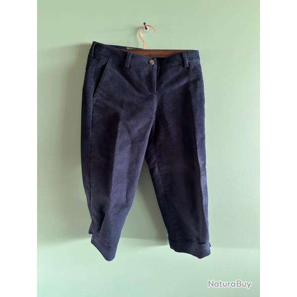Laksen Broalands Breeks Bleu Femme