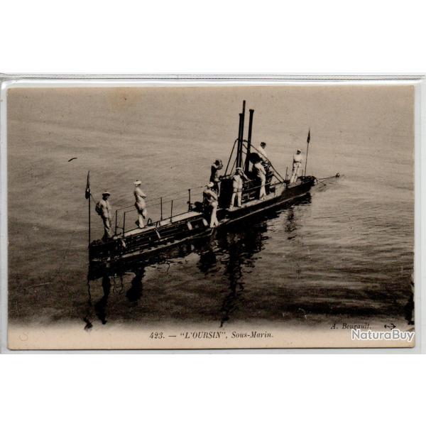 CPA - Marine Militaire - " L'OURSIN " Le Sous - Marin  -N�3966