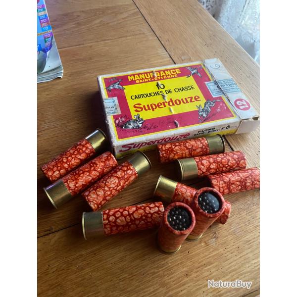 Cartouches manufrance anciennes