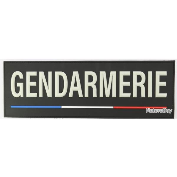 Bandeau gendarmerie nouveau gilet : 28 x 10 cm