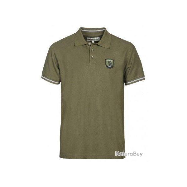 Polo manches courtes brod sanglier PERCUSSION