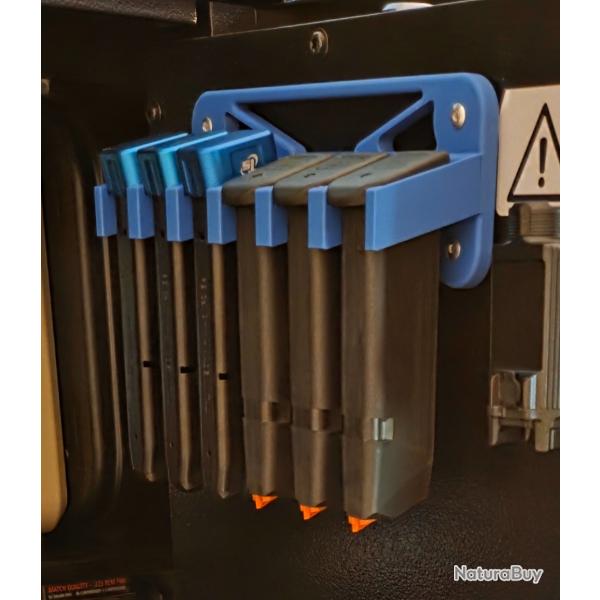 Support chargeur magntique pour coffre