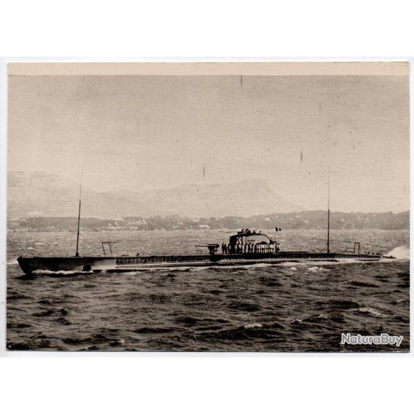 CPA - Marine Militaire - Le Sous - Marin de 1er Classe " REQUIN " de 1100 tonnes - N�3973