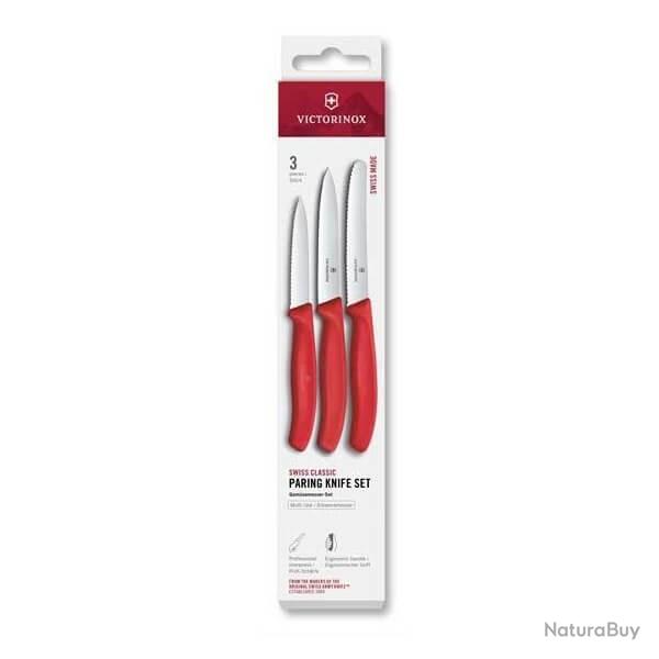 Set 3 pices Victorinox Swissclassic rouge 6.7111.34C1