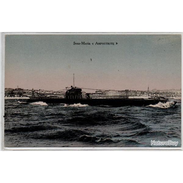 CPA - MARINE MILITAIRE - SOUS-MARIN " AMPHITRITE "  N�3980