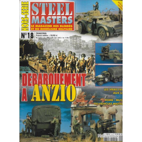 revue STEEL MASTERS HORS SERIE N� 48 LE DEBARQUEMENT D'ANZIO