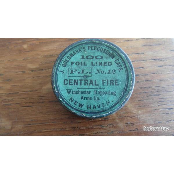 Boite vide d'amorce d'poque pour winchester