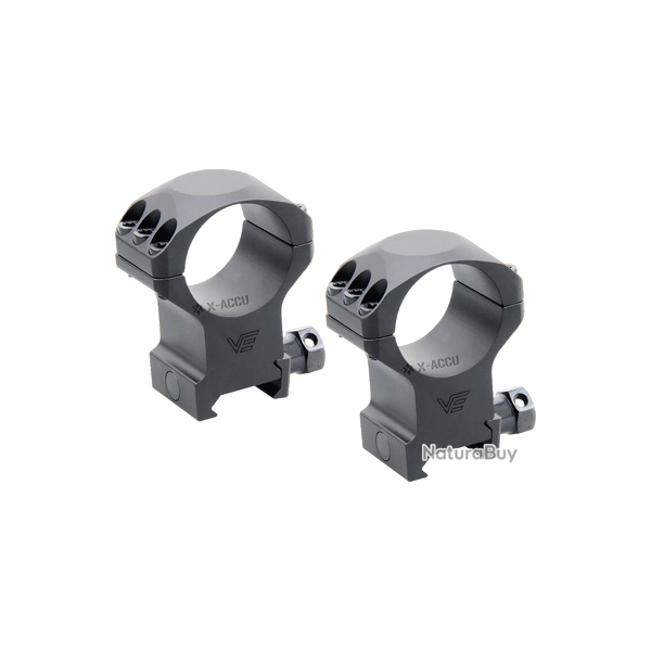 COLLIER VECTOR OPTICS 30MM X ACCU PICATINNY HAUT