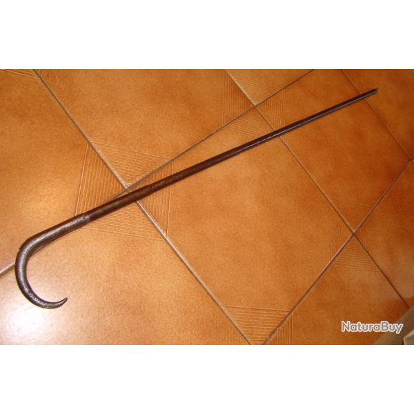 CANNE FUSIL 9mm poign�e acier