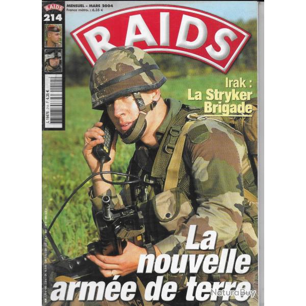 revue militaire RAIDS N�214