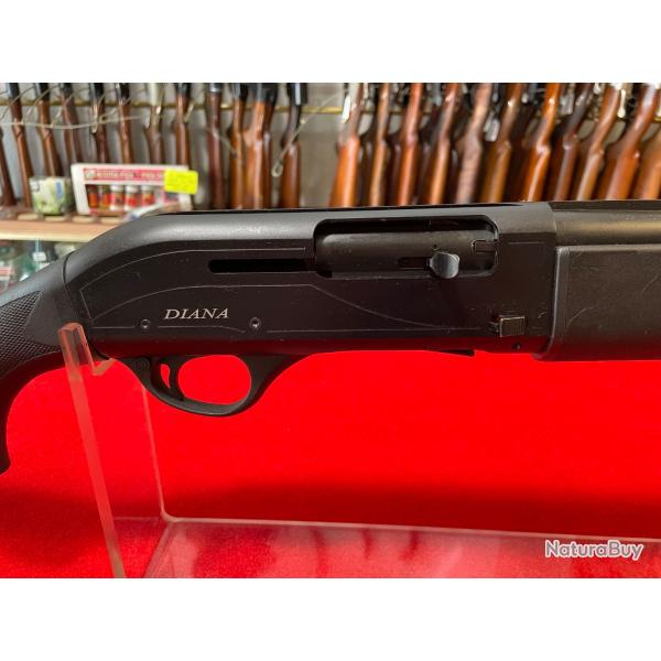 FUSIL SEMI-AUTOMATIQUE DIANA, SYNTHTIQUE, Calibre : 12/76, 5 CHOKES ,  TAT NEUF, CANON : 71 cm.